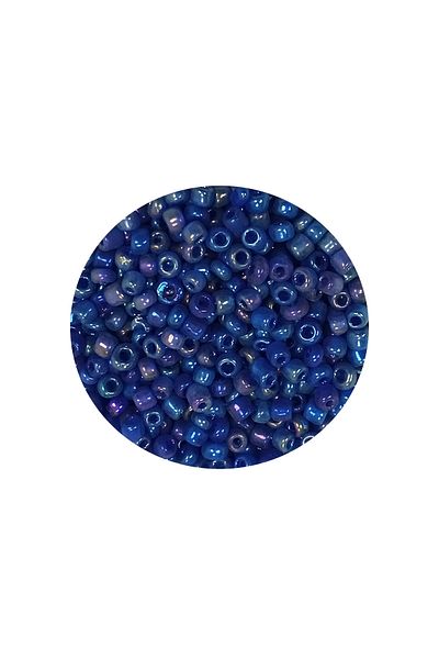 STUMBANNG Cast glass sand beads (11/0) 2 mm - 60 grams - dark blue - bnc052