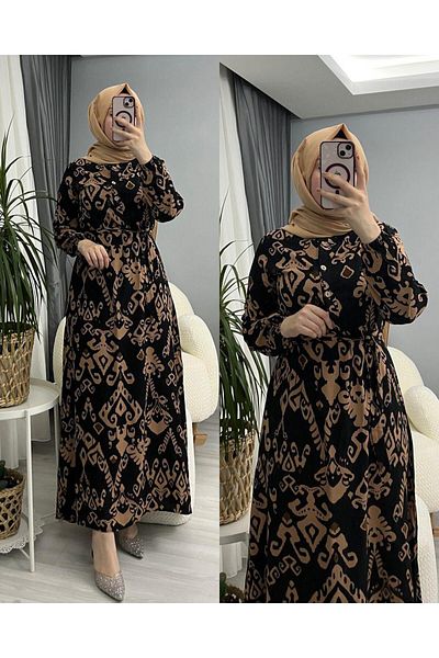 Blackmods Size Viskose Dress