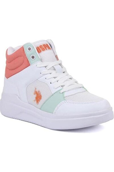 U.S. Polo Assn. U.S Polo Assn. 101318530 Lama WMN Beyaz-Mınt-Pudra Kadın Spor...