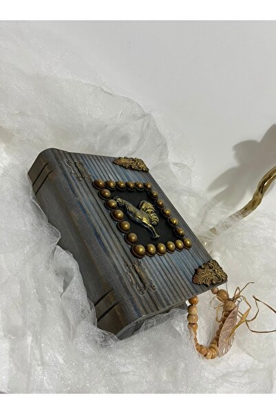 Zeugma Home Designs Ahşap Kitap Kutusu,Hediyelik Eşya,Düzenleyici