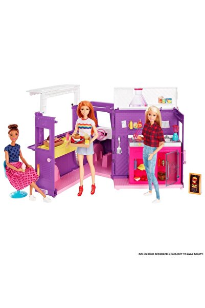 Barbie 'nin Yemek Arabası Oyun Seti Gmw07