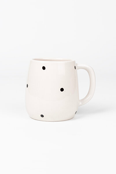 Loomart Handmade Ceramic Mug Cup with 3D Mustache Figure 400 ml