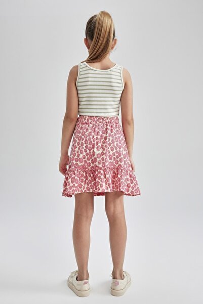 DeFacto Girl's Regular Fit Skirt