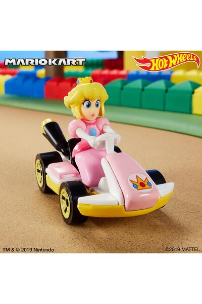 HOT WHEELS Mario Kart Karakter Araçlar Gbg25-gbg28
