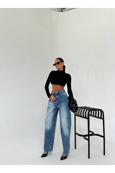 DENİKK TREND SPECIAL DESIGN ΥΨΗΛΟ ΛΕΠΤΟΜΕΡΕΙΑ ΜΠΑΛΟΝΙ ΦΑΡΜΑ ΤΖΙΝ ΤΖΙΝ ΠΑΝΤΕΛΟΝΙ