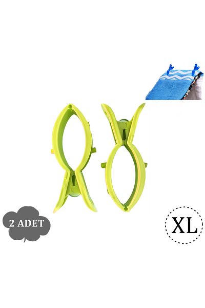 Boldy Pack of 2 XL Beach Pegs - Sun Lounger and Carpet Pegs - Towel Fixer