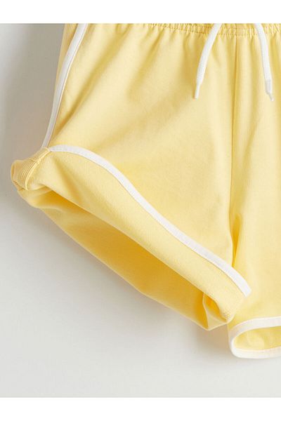 LC Waikiki Girl's Shorts with Elastic Waist
