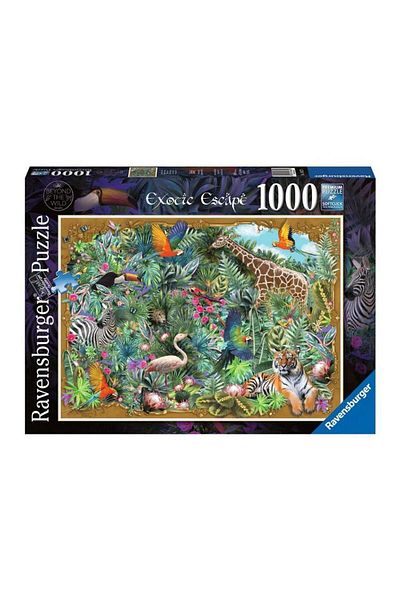 RAVENSBURGER لغز 1000 قطعة للحيوانات الغريبة168279