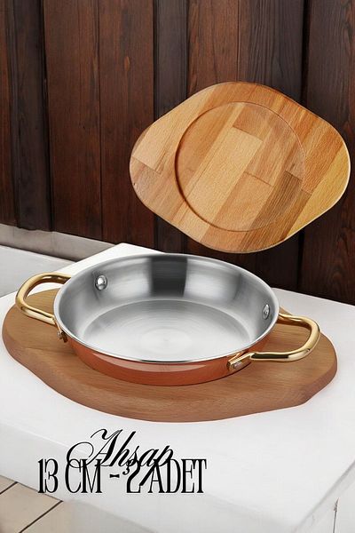 Transformacion 2 Pieces 13 cm Wooden Coasters - 721288