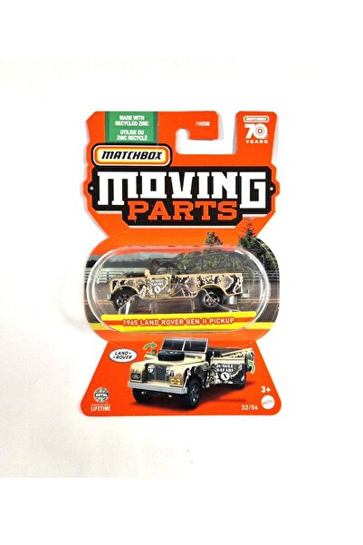 Matchbox Moving Parts Arabalar - 1965 Land Rover Gen 2 Pickup Fwd28-hlg17