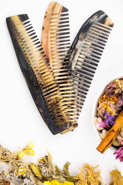 EVVAHE DOĞAL Natural Bone Comb 15cm (1 Piece)