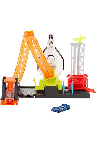 HOT WHEELS Tekerlekli Yarış Dünyası Oyun Seti - Roket Temalı Fnb15-gtt75