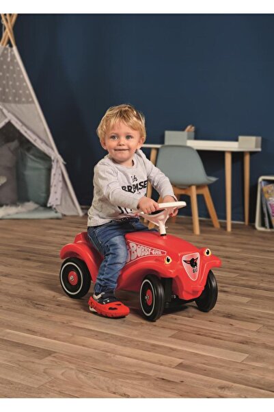 Simba Bıg Bobby Car Klasik 4 Tekerlekli Bingit Araba - Kırmızı 800001303