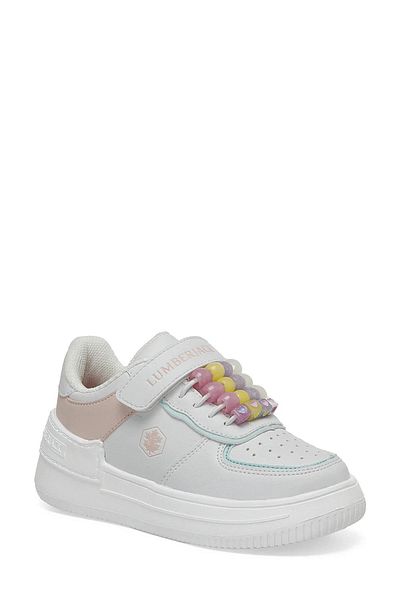 lumberjack A 101508767 101508767   Pantofi sport pentru copii Freya Jr 4fx Alb/roz
