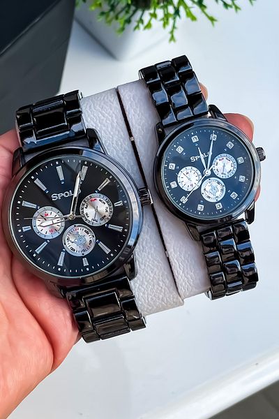 S.POLO Women's Men's Wristwatch Couple Watch Couple Watch Mr. Watch Team Valentine's Day Gift