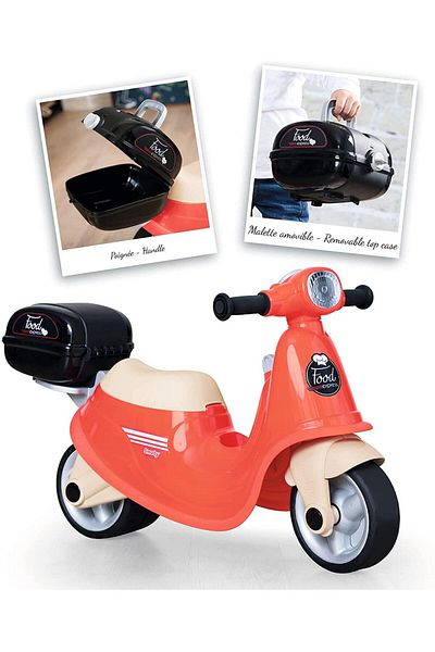 Smoby Scuter Smoby Scooter Ride-On Food Express rosu