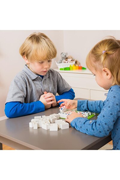 Hubelino 2 In 1 Game Match 4 & Rainbow Domino (71 PIECES)