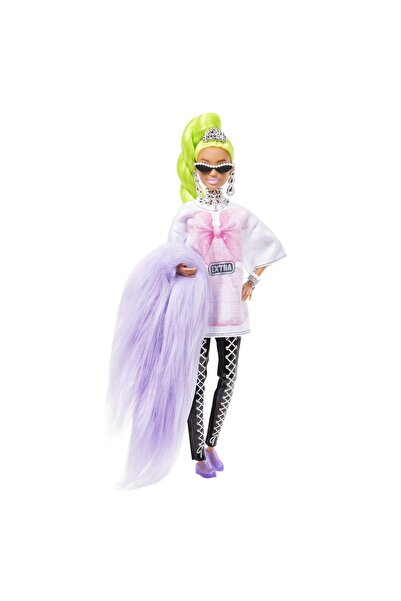 Barbie Extra Neon Saçlı Bebek Hdj44