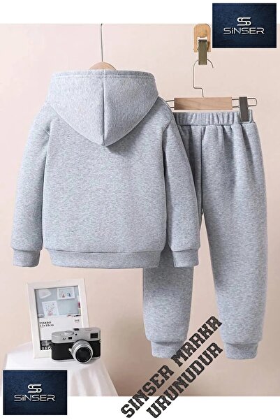 SS SİNSER Kapşonlu Çocuk “GUMBALL SYH-BYZ YAZILI” Baskılı Eşofman Takımı