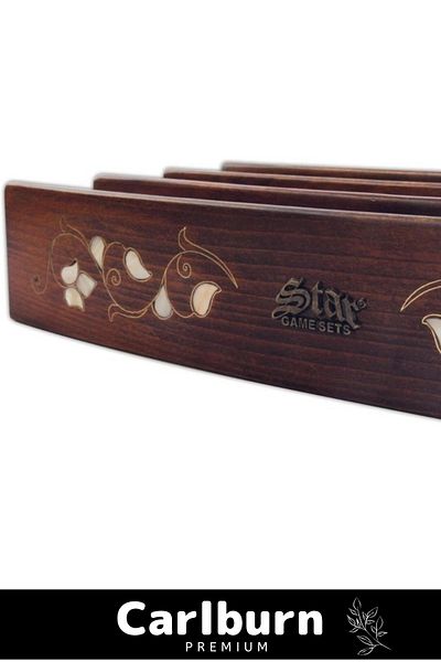 Carlburn Special Production Vip Large Size Lobster Leisure Hobby Game 101 Tree Original Mother of Pearl Oval Okey Team