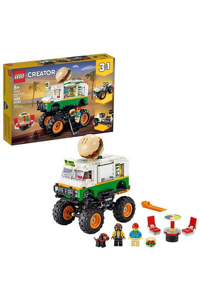 LEGO Creator 3 in 1 Monster Hamburger 31104
