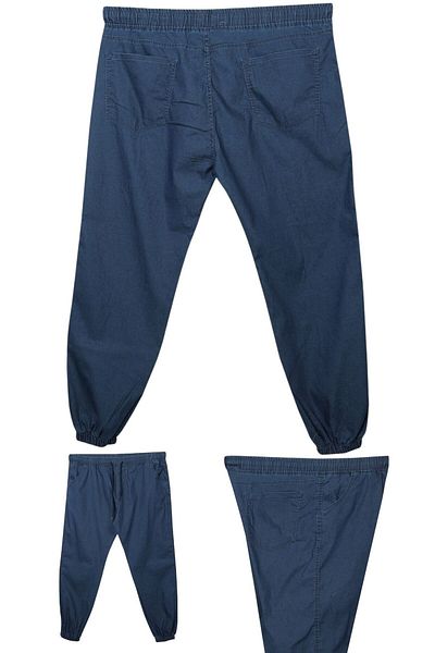 marufshop Men's Large Size Lycra Jogger Jeans Suitable for Weight between 100 Kilo-180 Kilo