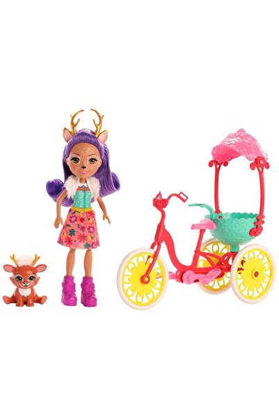 Enchantimals Bebeği Ve Aracı Oyun Setleri Fjh11-gjx30