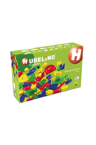 Hubelino مجموعة إنشاء عنصر العمل Marble Run (128 قطعة)420381