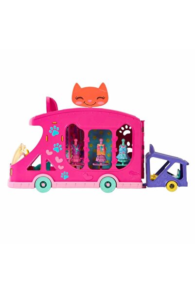 Enchantimals Autobuz de modă cu tematică pisică