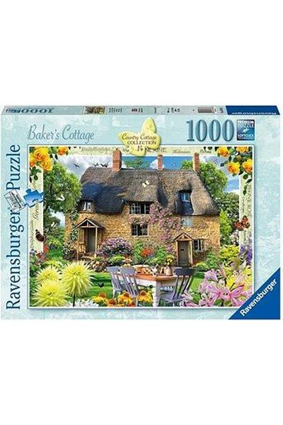 RAVENSBURGER 1000 Piece Puzzle Cottage No14168736