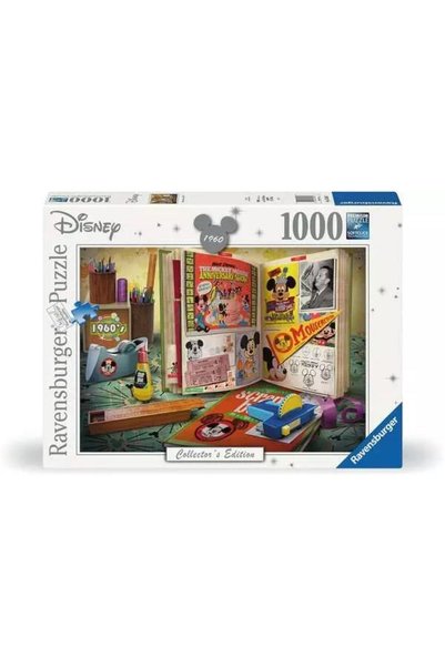 RAVENSBURGER 1000 Parça Puzzle Walt Disney Mickey Mouse 1960'lar 175857