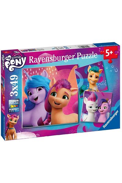 RAVENSBURGER My Little Pony 052363   - 3X49 Piece Puzzle