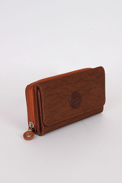MILANOFOX Crinkle Fabric Functional Women's Wallet - Snap Closure, Zippered Multi-Compartment Card Holder Accessory