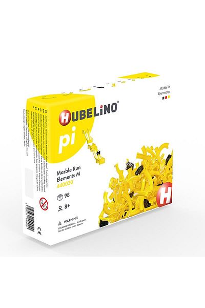 Hubelino أجزاء بناء كتلة تشغيل الرخام Pi (98 قطعة)440020