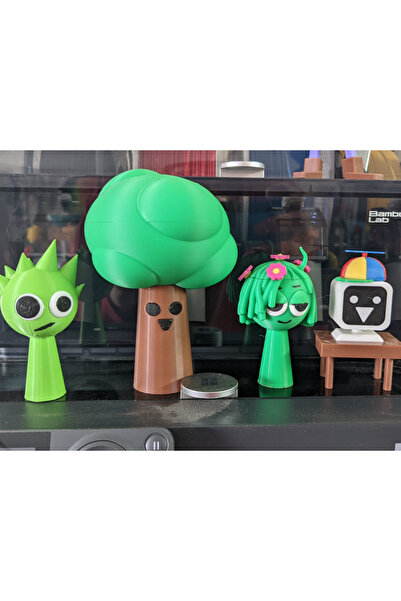 Giftbox3d Sprunki Karakter Figürü 5.seri (4'LÜ) 15cm