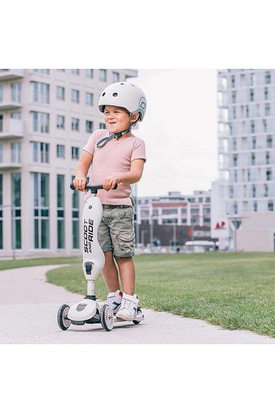 SCOOT AND RIDE Helmet Baby Helmet Xxs-s Light Gray181206-96360