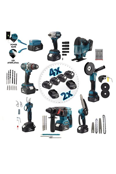 MAXPLUS PROFOSYONEL 8 Lİ SET MATKAP TAKIMI