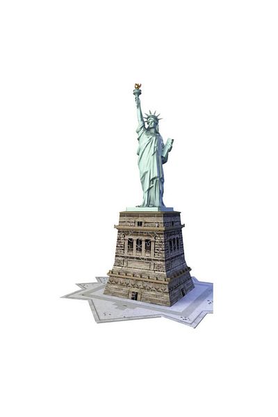 RAVENSBURGER 108 قطعة ثلاثية الأبعاد لغز الحرية التذكاري - 125845