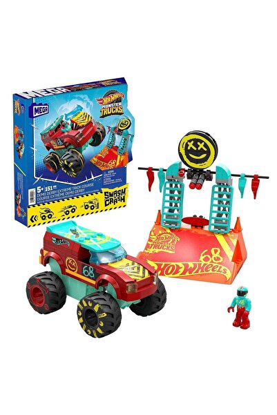 HOT WHEELS Mega Smash N Crash Demo Derby Extreme Çarpışma Seti Hng53