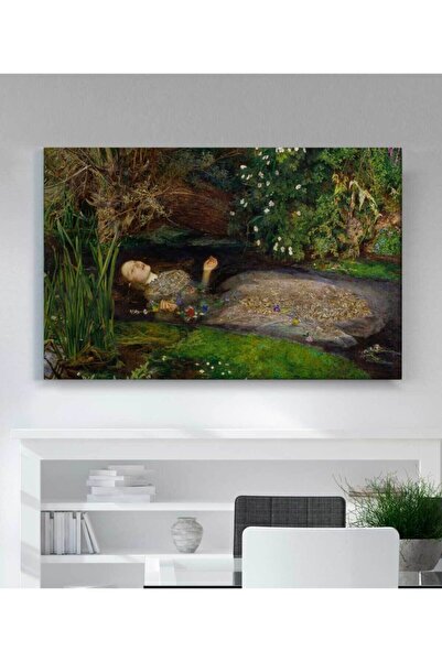 BiTablom John Everett Millais-ophelia Kanvas Tablo