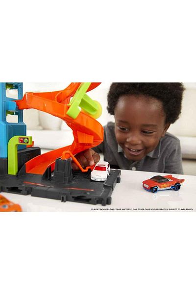 HOT WHEELS City Mega Tower Car Wash HDP05
