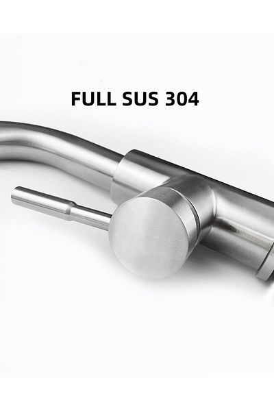 FLEKO Kitchen Faucet Inox 304 Sprayed