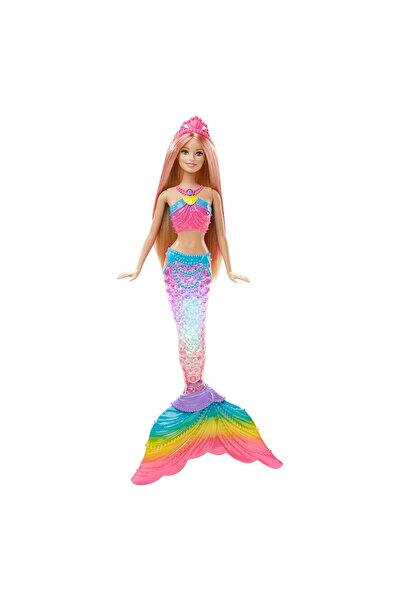 Barbie Gökkuşağı Işıklı Denizkızı Dhc40