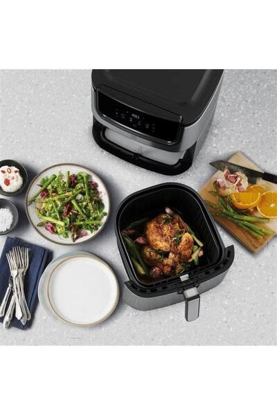 Electrolux E6AF1-6ST Sıcak Hava Fritözü Airfryer, 7 Lt Sepet Kapasiteli, 5.4 Lt Kızartma Kapasiteli