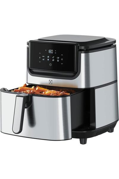 Electrolux E6AF1-6ST Sıcak Hava Fritözü Airfryer, 7 Lt Sepet Kapasiteli, 5.4 Lt Kızartma Kapasiteli