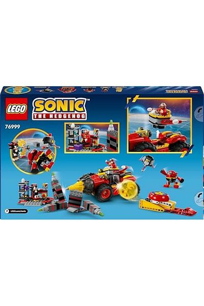 STOREMAX Jvnnastore Sonic the Hedgehog Super Sonic Vs. Egg Drillster 76999 – Children 8 Years and over