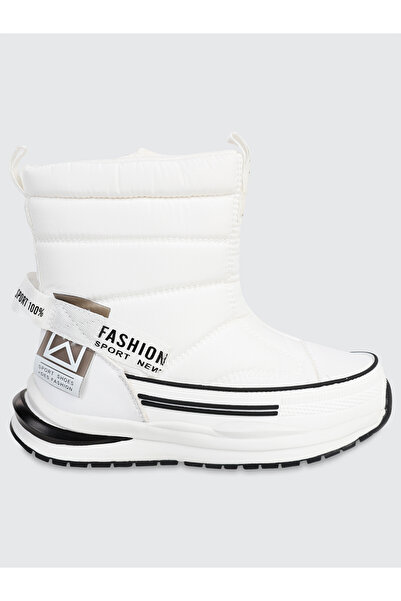 Civil Girls Guja Kids White Girls' Boots and Boots - Size 31-35