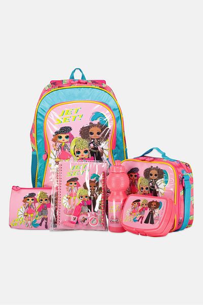 L.O.L. SURPRISE 6-In-1  Glam Shores Trolley Box Set, Pink