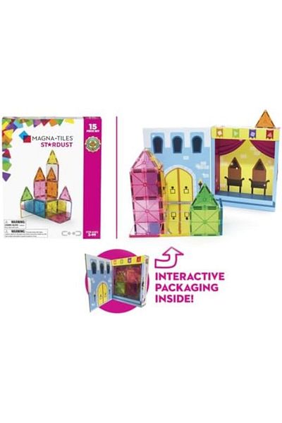 STOREMAX Bystoreby 18915 Set of 15 with Glitter and Mirror, Multicolor Newdesing 646268