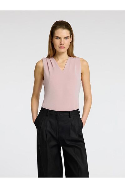 Selected Femme Top mit V-Ausschnitt Ärmelloses